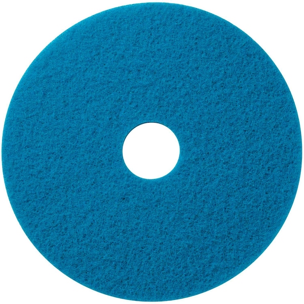 17in Scrubbing Pad, Blue, 5PK